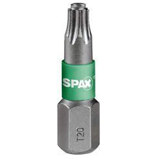 SPAX BIT T-STAR plus T10 , 6,4 x 25 mm, 5 Stück in der Dose, 5000009192109 von SPAX