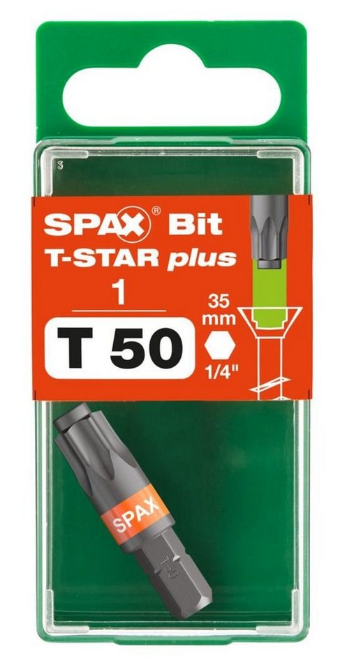 SPAX Bit-Set Spax Schrauberbit T-STAR plus T50 SPAX Bit-Set Spax Schrauberbit T-STAR plus T50 von SPAX