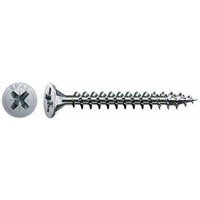 Spax - Schachtel mit 40 Stück Holzschrauben mit Flachkopf aus Wirox 4,0 x 40 mm von SPAX