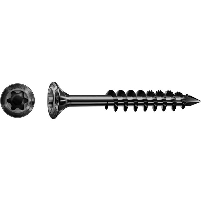 SPAX Fassadenschraube BLAX Edelstahl A2 Teilgewinde Linsensenkkopf T-STAR plus 4,5 x 50 mm - 200 Stück von SPAX International GmbH & Co. KG