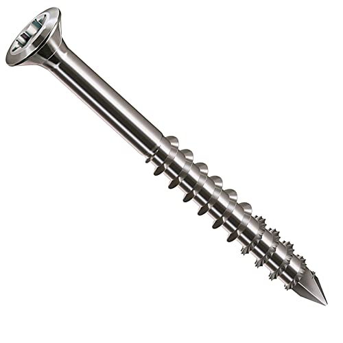 SPAX Fassadenschraube mit CUT-Spitze 4,5 x 70 Rostfrei A2 von SPAX