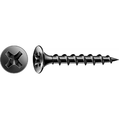 SPAX GIX-B Schnellbauschrauben 3,9 x 45 mm Grobgewinde, 500 Stück, Trompetenkopf, Kreuzschlitz-H2, Trockenbauschrauben für Holz-Unterkonstruktionen – 1891170390455 von SPAX