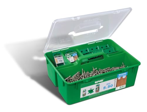 SPAX GREEN Box Terrasse 5 x 50 Profiset Terrasse für 25-28m² von SPAX