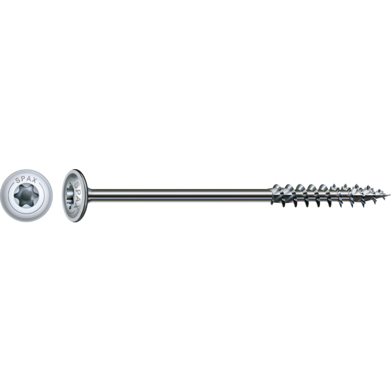 SPAX HI.FORCE Holzbauschraube WIROX Teilgewinde Tellerkopf T-STAR plus 4CUT-Spitze 6 x 250mm - 50 Stück SPAX HI.FORCE Holzbauschraube WIROX Teilgewinde Tellerkopf T-STAR plus 4CUT-Spitze 6 x 250mm - 50 Stück von SPAX International GmbH & Co. KG