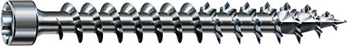 SPAX Holzbauschraube, 6,0 x 100 mm, 100 Stück, T-STAR plus, Zylinderkopf, Vollgewinde, 4CUT, WIROX A3J, 1211010601005 SPAX Holzbauschraube, 6,0 x 100 mm, 100 Stück, T-STAR plus, Zylinderkopf, Vollgewinde, 4CUT, WIROX A3J, 1211010601005 von SPAX