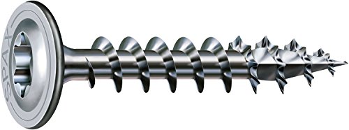SPAX Holzbauschraube, 8,0 x 50 mm, 50 Stück, T-STAR plus, Tellerkopf, Vollgewinde, 4CUT, WIROX P5J, 0251720800505 SPAX Holzbauschraube, 8,0 x 50 mm, 50 Stück, T-STAR plus, Tellerkopf, Vollgewinde, 4CUT, WIROX P5J, 0251720800505 von SPAX