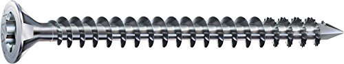 SPAX Holzbauschraube, 8,0 x 550 mm, 25 Stück, T-STAR plus, Senkkopf mit Fräsrippen, Vollgewinde, CUT-Spitze, WIROX A3J, 1201010805505 SPAX Holzbauschraube, 8,0 x 550 mm, 25 Stück, T-STAR plus, Senkkopf mit Fräsrippen, Vollgewinde, CUT-Spitze, WIROX A3J, 1201010805505 von SPAX