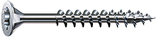 SPAX Holzbauschraube, 8,0 x 80 mm, 50 Stück, T-STAR plus, Senkkopf, Teilgewinde, 4CUT, WIROX P3J, 0191750800805 SPAX Holzbauschraube, 8,0 x 80 mm, 50 Stück, T-STAR plus, Senkkopf, Teilgewinde, 4CUT, WIROX P3J, 0191750800805 von SPAX
