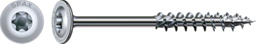 SPAX Holzbauschraube 8,0 x 500 mm 25 Stück T-STAR plus Tellerkopf Teilgewinde 4CUT WIROX von SPAX