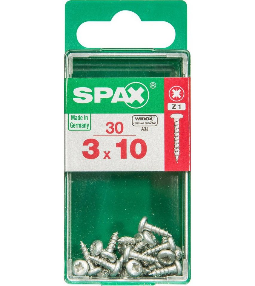 SPAX Holzbauschraube Spax Universalschrauben 3.0 x 10 mm TX 10 - 30 von SPAX