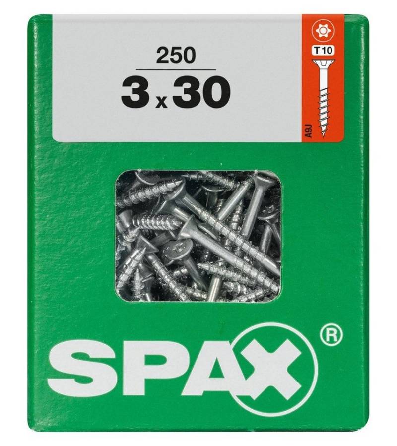 SPAX Holzbauschraube Spax Universalschrauben 3.0 x 30 mm TX 10 - 250 von SPAX