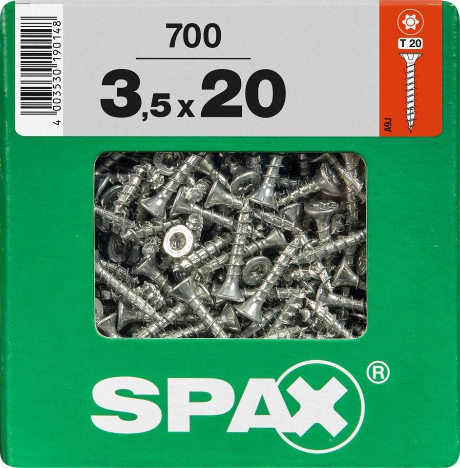 SPAX Holzbauschraube Spax Universalschrauben 3.5 x 20 mm TX 20 - 700 von SPAX
