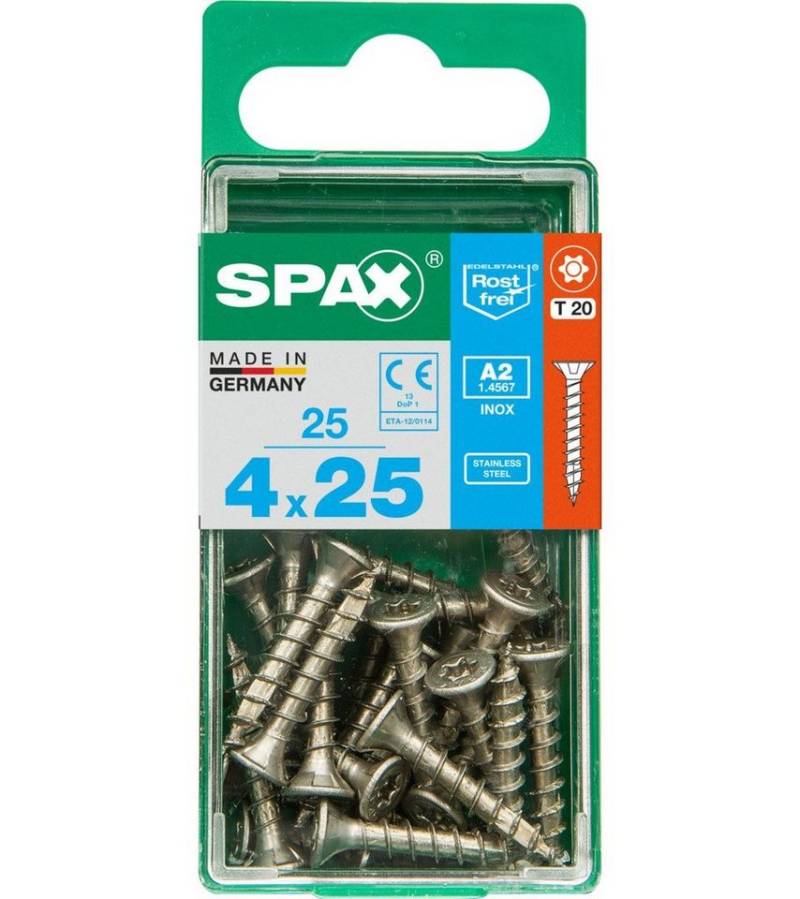 SPAX Holzbauschraube Spax Universalschrauben 4.0 x 25 mm TX 20 - 25 von SPAX