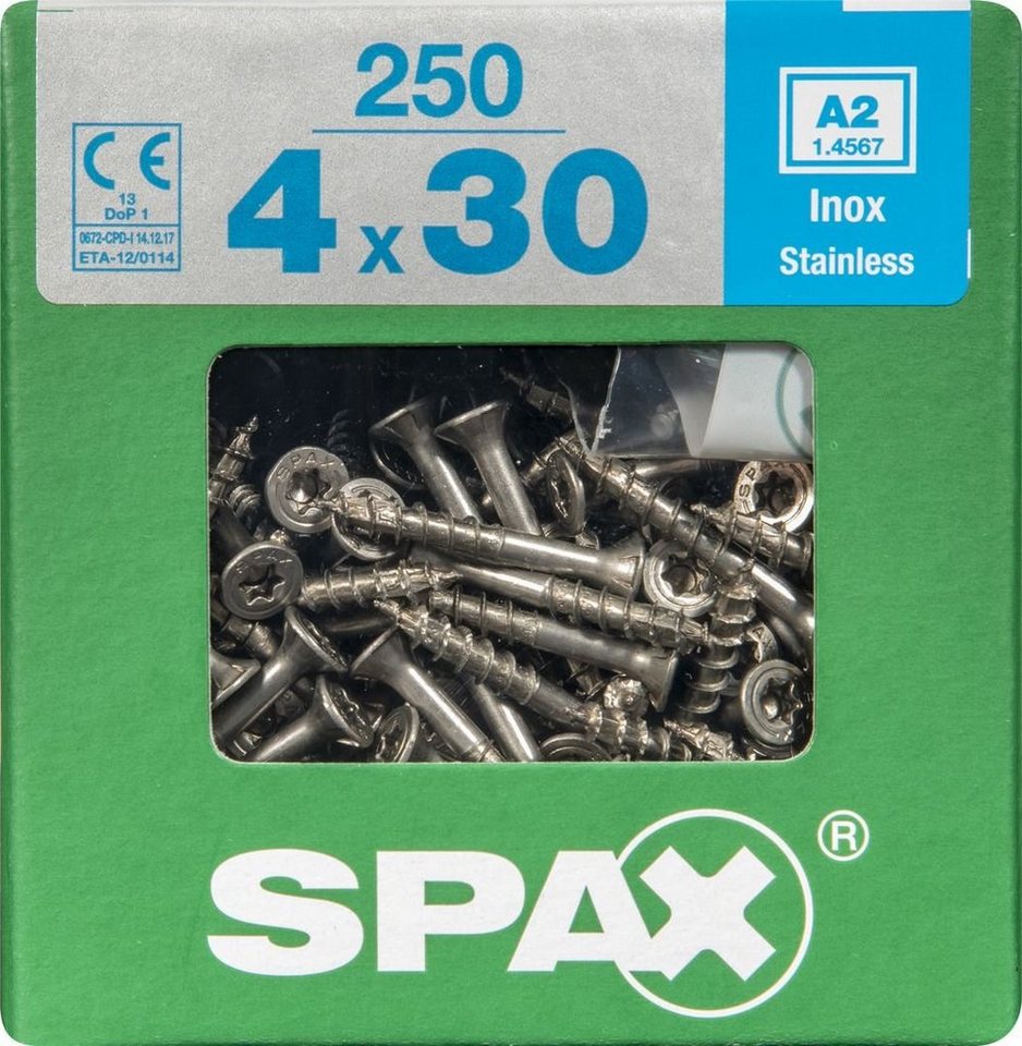 SPAX Holzbauschraube Spax Universalschrauben 4.0 x 30 mm TX 20 - 250 von SPAX