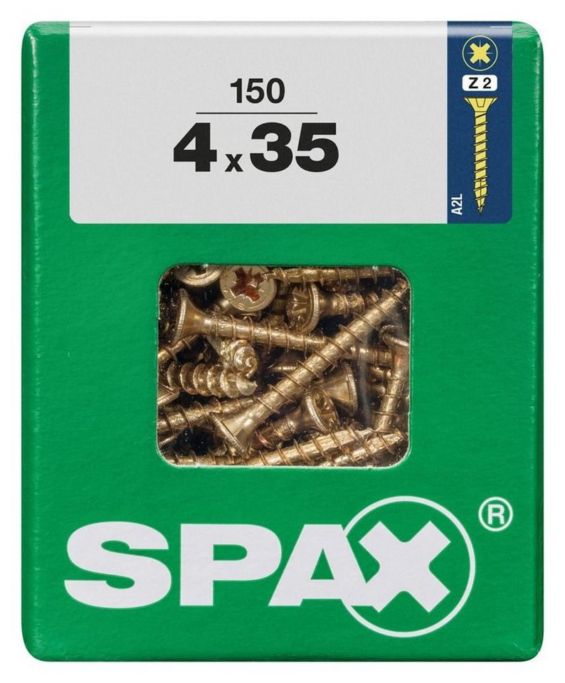 SPAX Holzbauschraube Spax Universalschrauben 4.0 x 35 mm PZ 2 - 150 von SPAX
