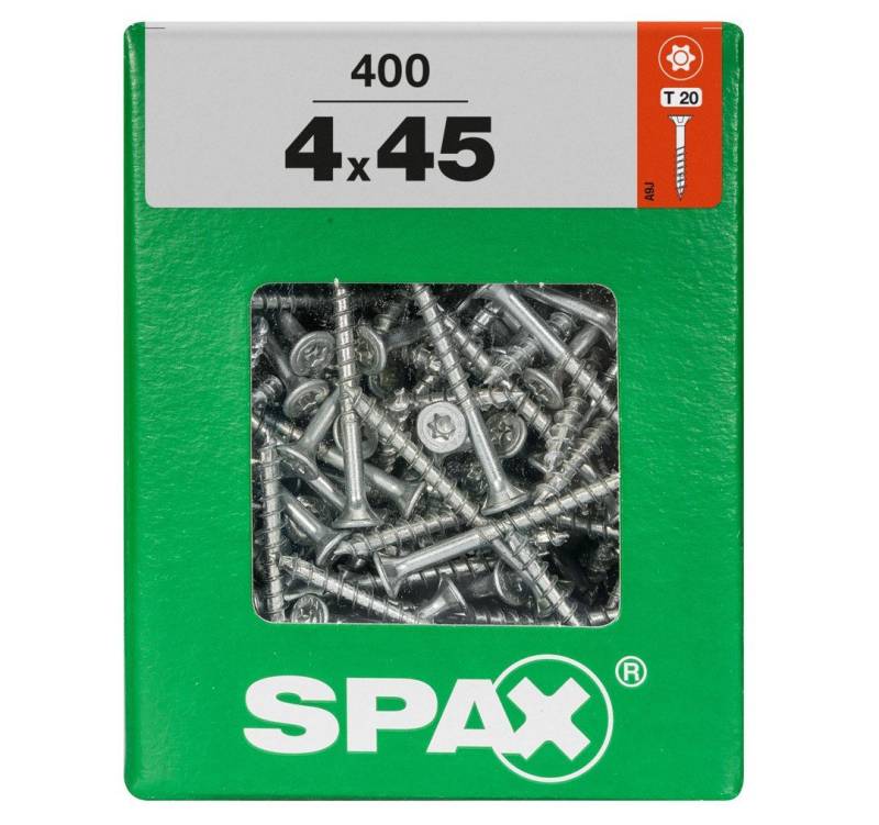SPAX Holzbauschraube Spax Universalschrauben 4.0 x 45 mm TX 20 - 400 von SPAX