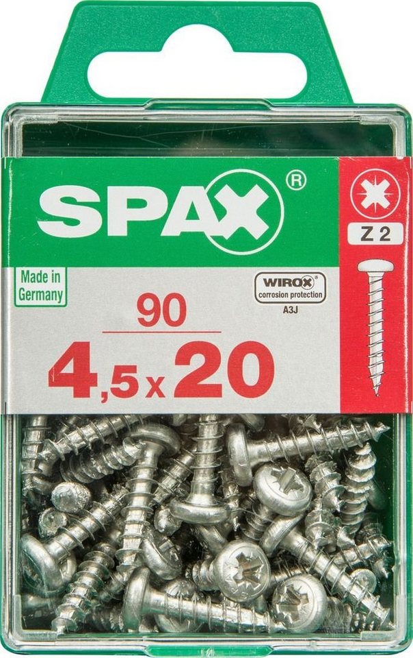 SPAX Holzbauschraube Spax Universalschrauben 4.5 x 20 mm TX 20 - 90 von SPAX