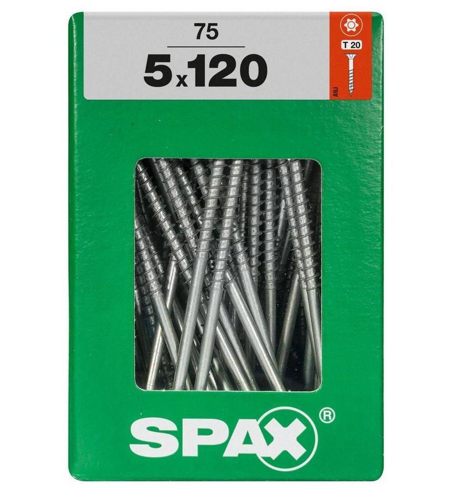 SPAX Holzbauschraube Spax Universalschrauben 5.0 x 120 mm TX 20 - 75 von SPAX