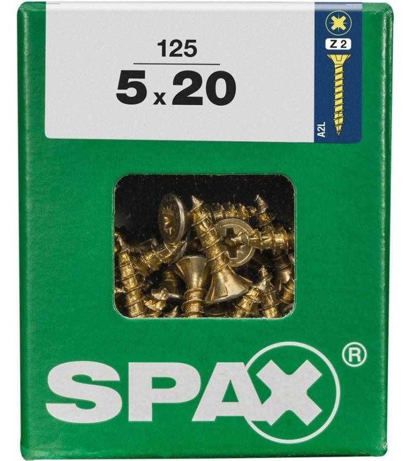 SPAX Holzbauschraube Spax Universalschrauben 5.0 x 20 mm PZ 2 - 125 von SPAX