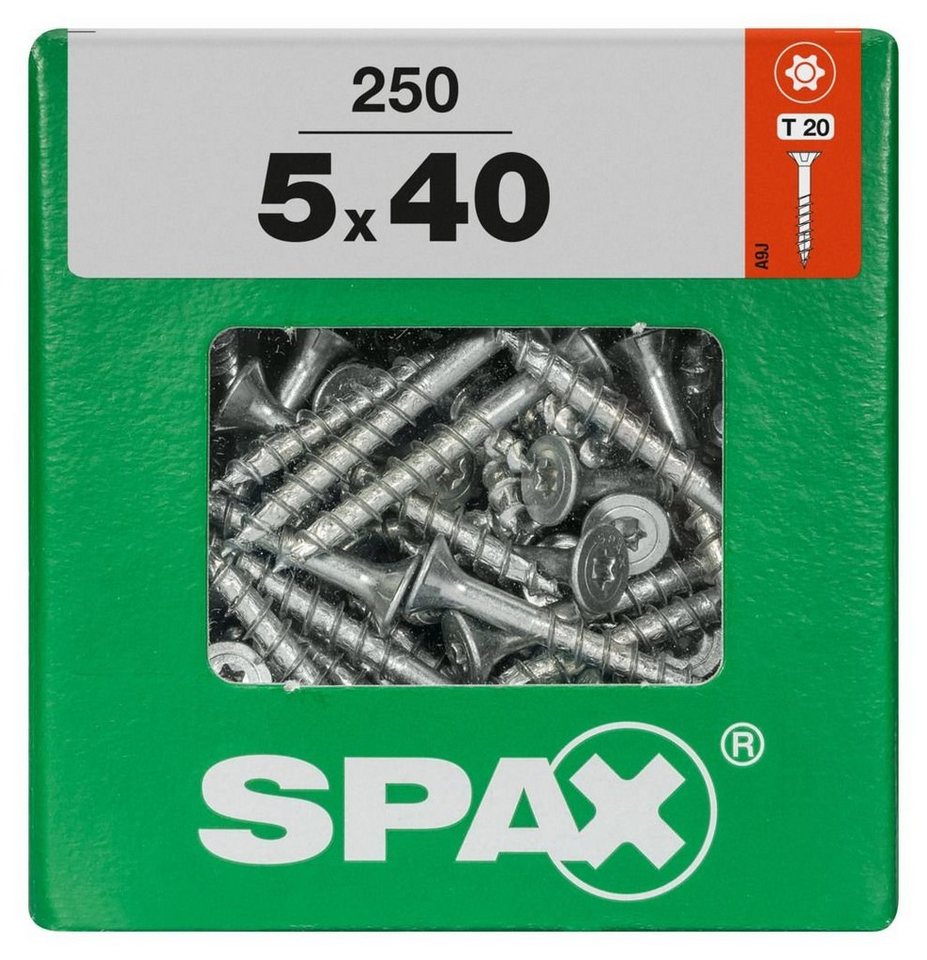 SPAX Holzbauschraube Spax Universalschrauben 5.0 x 40 mm TX 20 - 250 von SPAX