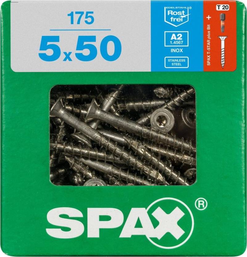SPAX Holzbauschraube Spax Universalschrauben 5.0 x 50 mm TX 20 - 175 von SPAX