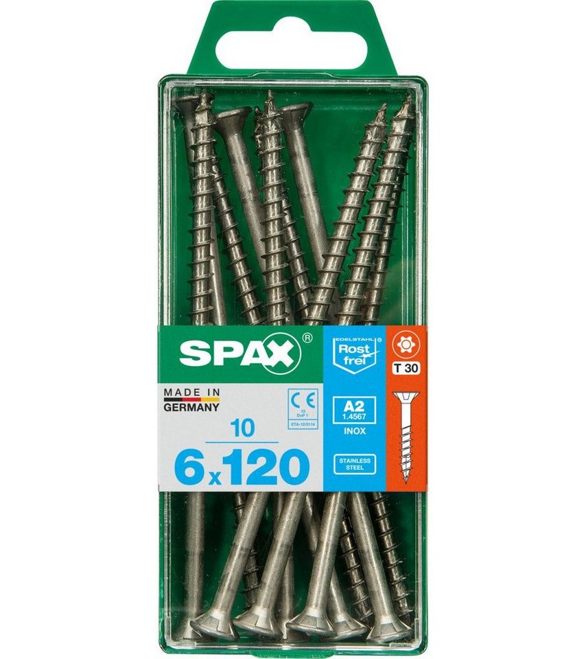 SPAX Holzbauschraube Spax Universalschrauben 6.0 x 120 mm TX 30 von SPAX