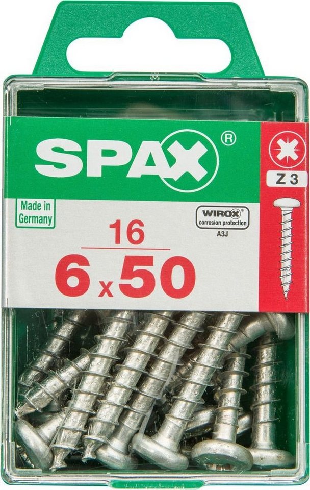 SPAX Holzbauschraube Spax Universalschrauben 6.0 x 50 mm TX 30 - 16 von SPAX