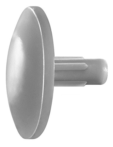 SPAX Kunststoff-Abdeckkappen für SPAX mit Kopflochbohrung, grau, 500 Stück, 5000009800009 von SPAX