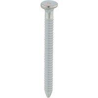 Spax - Rillennagel, 4,0 x 60 mm, 250 Stück, Flachkopf mit konischem Ansatz, Ringgewinde, Pyramidenspitze, galvanisch - SXCN460 von SPAX