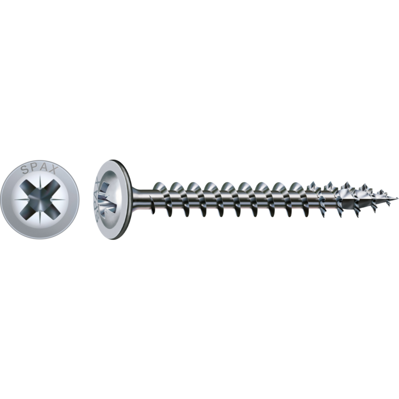 SPAX Rückwandschraube WIROX Vollgewinde Rückwandkopf Kreuzschlitz 4CUT-Spitze 5 x 35mm - 1000 Stück SPAX Rückwandschraube WIROX Vollgewinde Rückwandkopf Kreuzschlitz 4CUT-Spitze 5 x 35mm - 1000 Stück von SPAX International GmbH & Co. KG