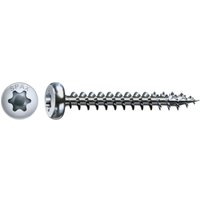 Spax - Halbrundkopf 4.0x 30 Vollgewinde Torx 20 Wirox-Silber mit Bewertung von SPAX