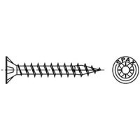 Universalschraube 4,5 x 35 mm Senkkopf Kreuzschlitz z Vollgewinde 4CUT wirox A3J 200 Stk - Spax von SPAX