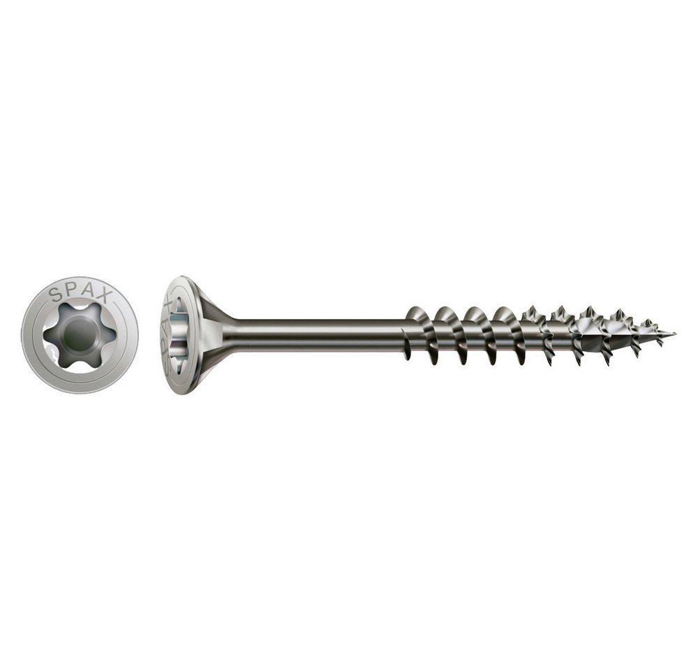SPAX Schraube SPAX 0197000601403 Holzschraube 6 mm 140 mm T-STAR plus Edelstahl SPAX Schraube SPAX 0197000601403 Holzschraube 6 mm 140 mm T-STAR plus Edelstahl von SPAX