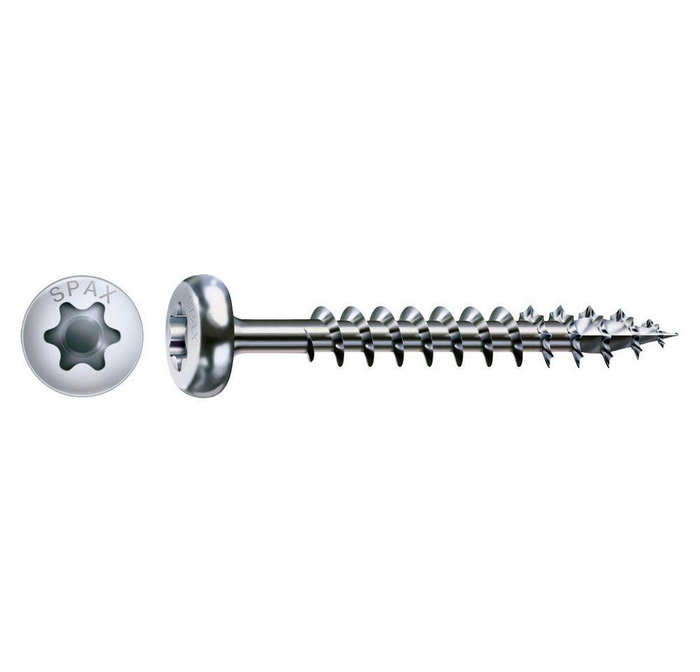SPAX Schraube SPAX 0201010500805 Holzschraube 5 mm 80 mm T-STAR plus Stahl WIROX SPAX Schraube SPAX 0201010500805 Holzschraube 5 mm 80 mm T-STAR plus Stahl WIROX von SPAX