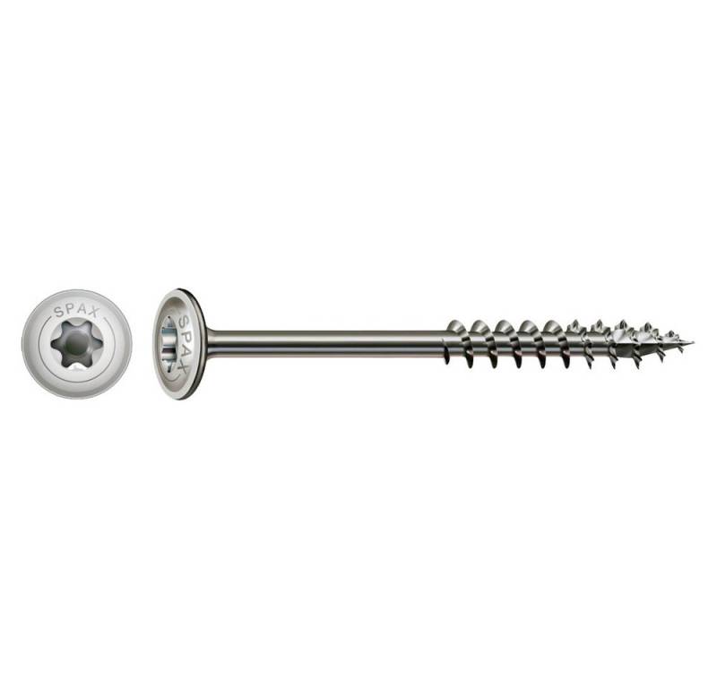 SPAX Schraube SPAX 0257000601005 Holzschraube 6 mm 100 mm T-STAR plus Edelstahl SPAX Schraube SPAX 0257000601005 Holzschraube 6 mm 100 mm T-STAR plus Edelstahl von SPAX