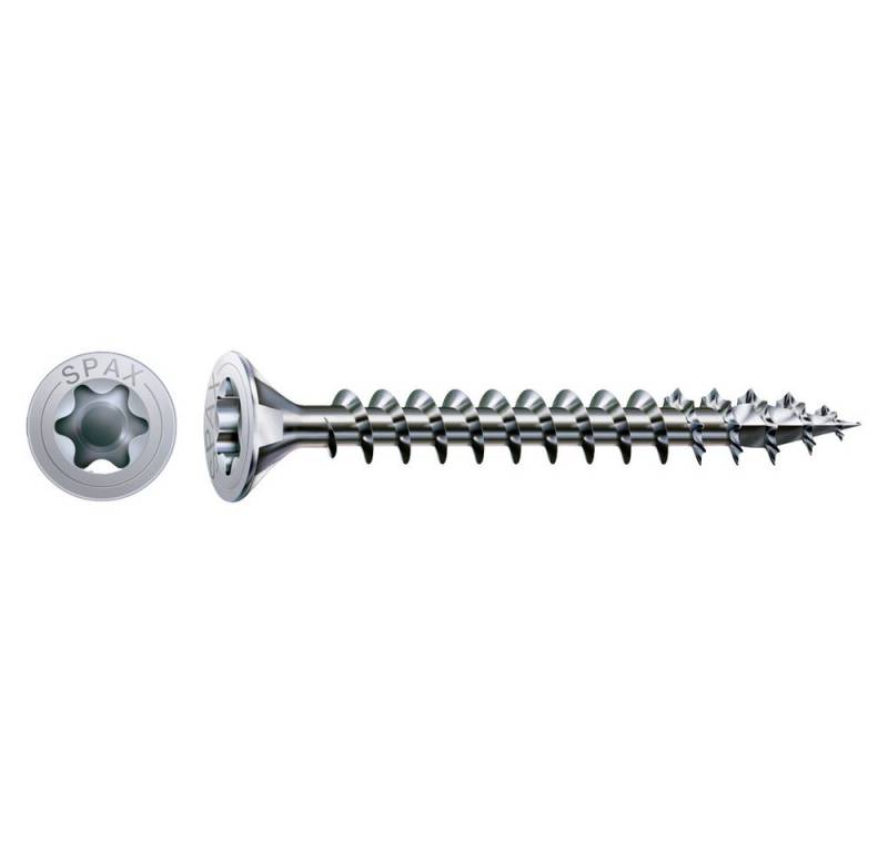 SPAX Schraube SPAX 1191010500605 Holzschraube 5 mm 60 mm T-STAR plus Stahl WIROX von SPAX