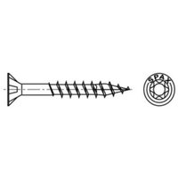 Spax - Universalschraube, 6 x 180 mm, 100 Stück, Teilgewinde, Senkkopf, t-star plus T30, 4CUT, wirox - 0191010601805 von SPAX