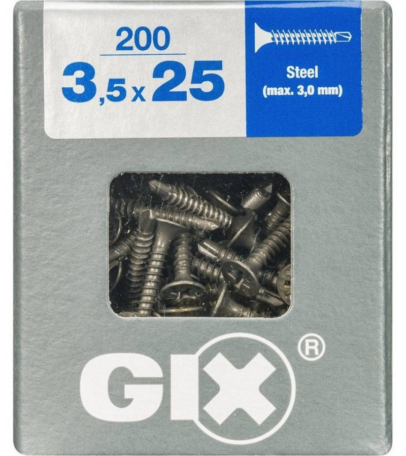 SPAX Trockenbauschrauber Spax Schnellbauschrauben 3.5 x 25 mm PH 2 - 200 von SPAX