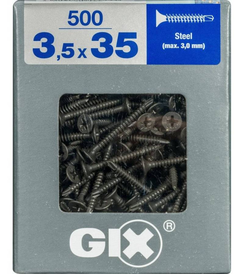 SPAX Trockenbauschrauber Spax Schnellbauschrauben 3.5 x 35 mm PH 2 - 500 von SPAX