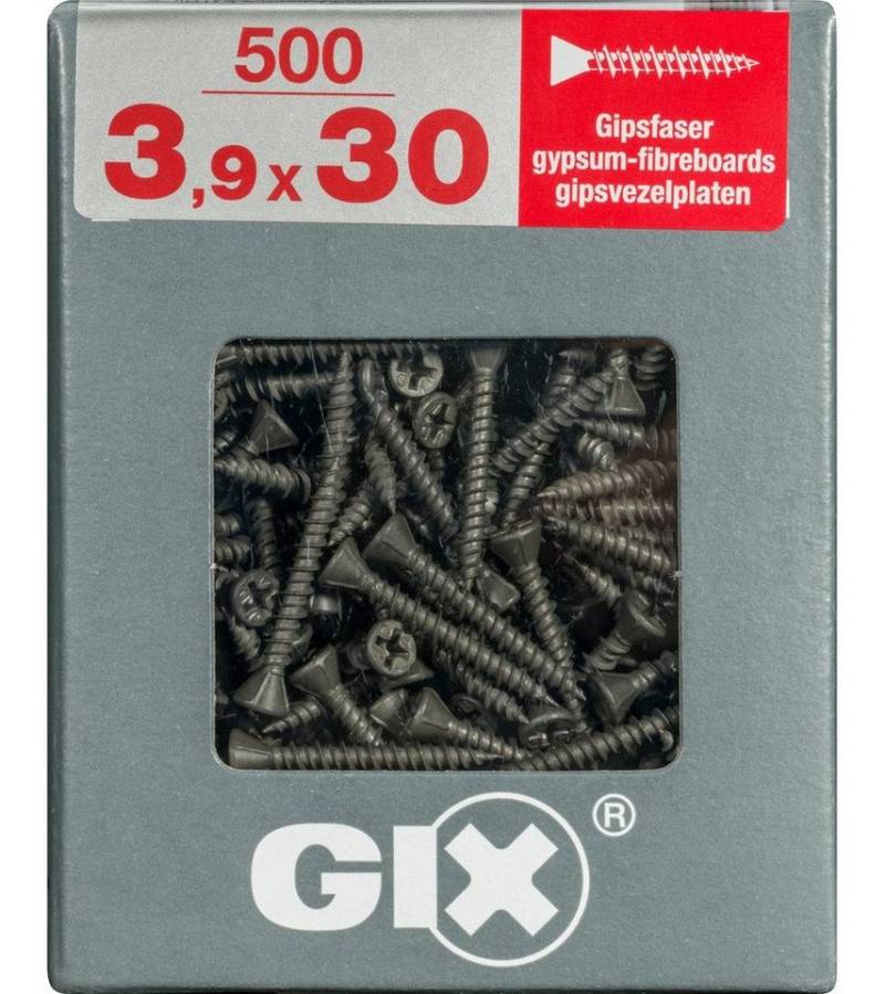 SPAX Trockenbauschrauber Spax Schnellbauschrauben 3.9 x 30 mm PH 2 - 500 von SPAX