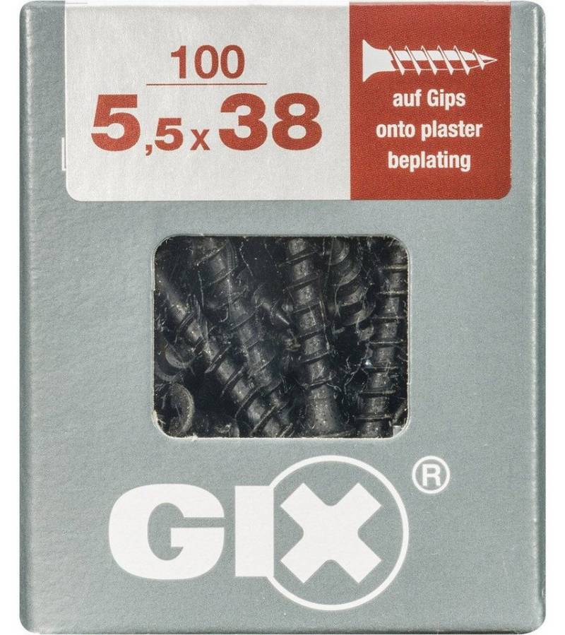 SPAX Trockenbauschrauber Spax Schnellbauschrauben 5.5 x 38 mm PH 2 - 100 von SPAX