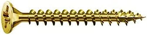 SPAX Universalschraube, 3,5 x 20 mm, 1000 Stück, Kreuzschlitz Z2, Senkkopf, Vollgewinde, 4CUT, YELLOX A2L, 1081020350205 SPAX Universalschraube, 3,5 x 20 mm, 1000 Stück, Kreuzschlitz Z2, Senkkopf, Vollgewinde, 4CUT, YELLOX A2L, 1081020350205 von SPAX