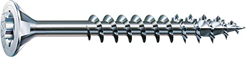 SPAX Universalschraube, 4,0 x 45 mm, 200 Stück, T-STAR plus, Senkkopf, Teilgewinde, 4CUT, WIROX A3J, 0191010400453, Blank Verzinkt SPAX Universalschraube, 4,0 x 45 mm, 200 Stück, T-STAR plus, Senkkopf, Teilgewinde, 4CUT, WIROX A3J, 0191010400453, Blank Verzinkt von SPAX