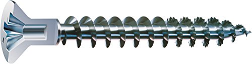 SPAX Universalschraube mit Kopflochbohrung, 4,5 x 80 mm, 200 Stück, Kreuzschlitz Z2, Kleiner Senkkopf (Ø 5mm), Vollgewinde, WIROX A3J, 0271010450805 SPAX Universalschraube mit Kopflochbohrung, 4,5 x 80 mm, 200 Stück, Kreuzschlitz Z2, Kleiner Senkkopf (Ø 5mm), Vollgewinde, WIROX A3J, 0271010450805 von SPAX