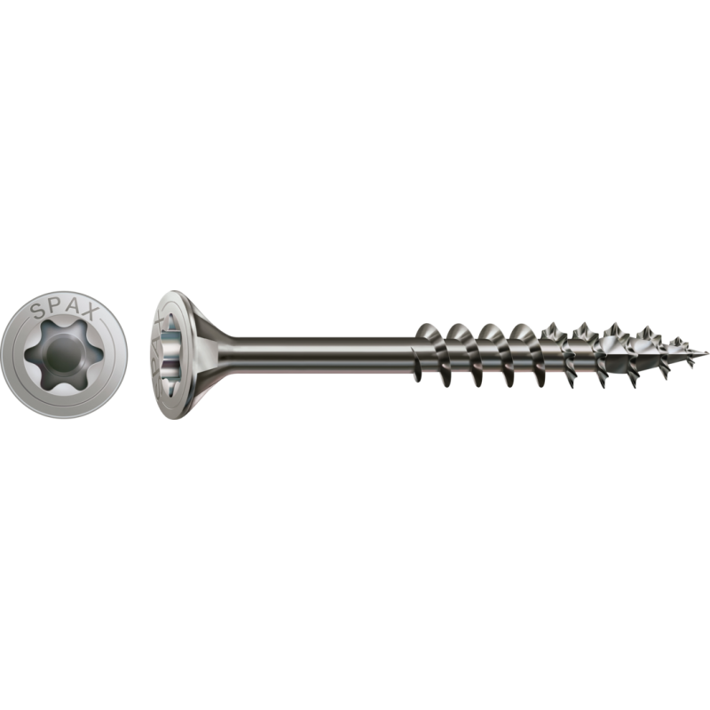 SPAX Universalschraube Edelstahl A2 Teilgewinde Senkkopf T-STAR plus 4CUT-Spitze 4,5 x 60mm - 100 Stück SPAX Universalschraube Edelstahl A2 Teilgewinde Senkkopf T-STAR plus 4CUT-Spitze 4,5 x 60mm - 100 Stück von SPAX International GmbH & Co. KG
