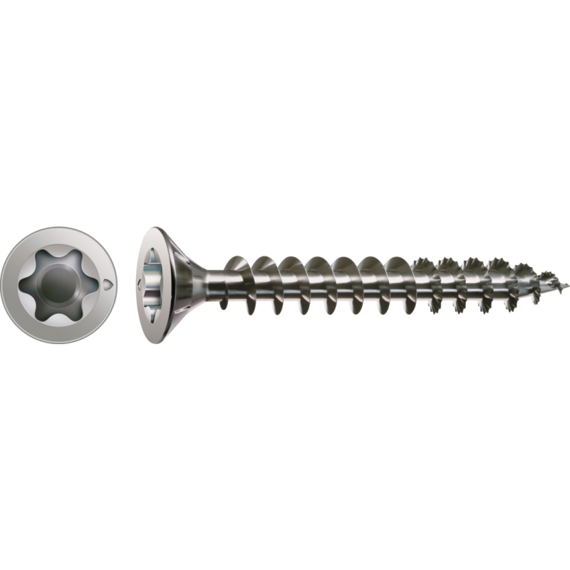 SPAX Universalschraube Edelstahl A2 Vollgewinde Senkkopf T-STAR plus CUT4-Spitze 3 x 35mm - 200 Stück SPAX Universalschraube Edelstahl A2 Vollgewinde Senkkopf T-STAR plus CUT4-Spitze 3 x 35mm - 200 Stück von SPAX International GmbH & Co. KG