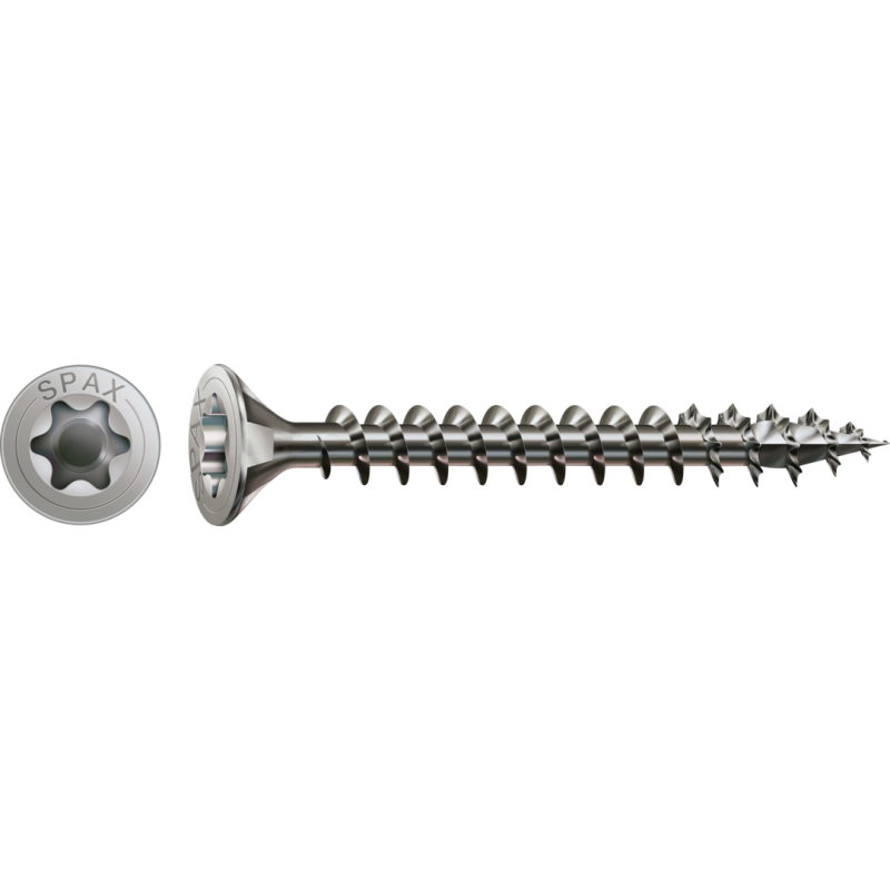 SPAX Universalschraube Edelstahl A2 Vollgewinde Senkkopf T-STAR plus CUT4-Spitze 4 x 30mm - 200 Stück SPAX Universalschraube Edelstahl A2 Vollgewinde Senkkopf T-STAR plus CUT4-Spitze 4 x 30mm - 200 Stück von SPAX International GmbH & Co. KG