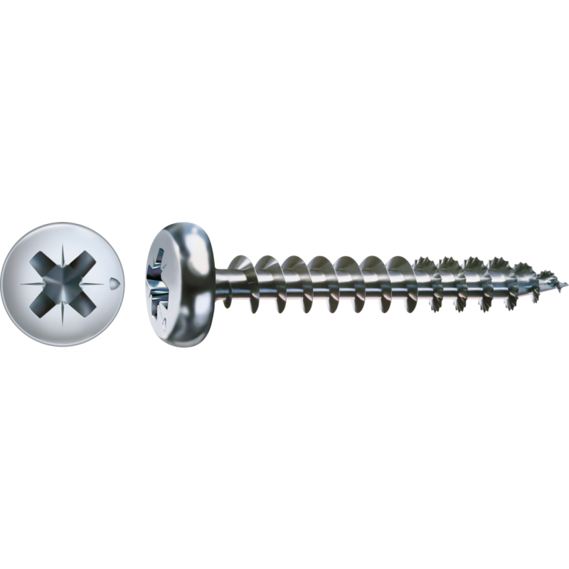 SPAX Universalschraube WIROX Vollgewinde Halbrundkopf Kreuzschlitz 4CUT-Spitze 3 x 15mm - 1000 Stück SPAX Universalschraube WIROX Vollgewinde Halbrundkopf Kreuzschlitz 4CUT-Spitze 3 x 15mm - 1000 Stück von SPAX International GmbH & Co. KG