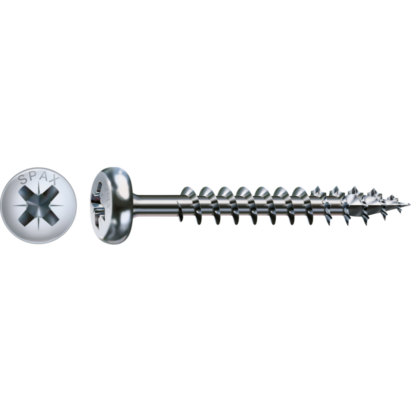 SPAX Universalschraube WIROX Vollgewinde Halbrundkopf Kreuzschlitz 4CUT-Spitze 5 x 80mm - 200 Stück SPAX Universalschraube WIROX Vollgewinde Halbrundkopf Kreuzschlitz 4CUT-Spitze 5 x 80mm - 200 Stück von SPAX International GmbH & Co. KG