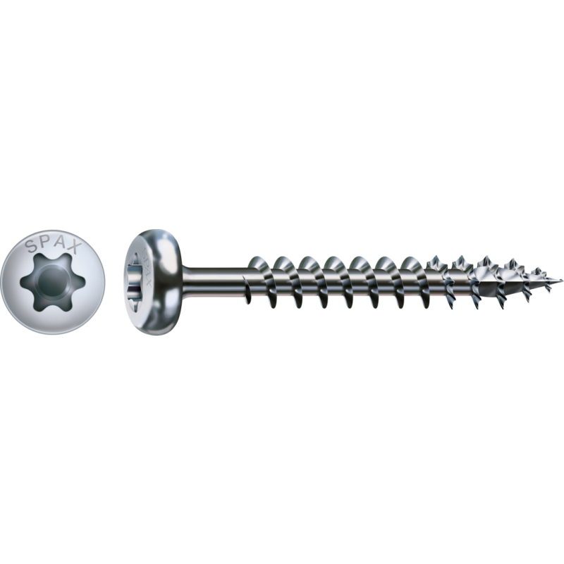 SPAX Universalschraube WIROX Vollgewinde Halbrundkopf T-STAR plus 4CUT-Spitze 4 x 60mm - 500 Stück SPAX Universalschraube WIROX Vollgewinde Halbrundkopf T-STAR plus 4CUT-Spitze 4 x 60mm - 500 Stück von SPAX International GmbH & Co. KG